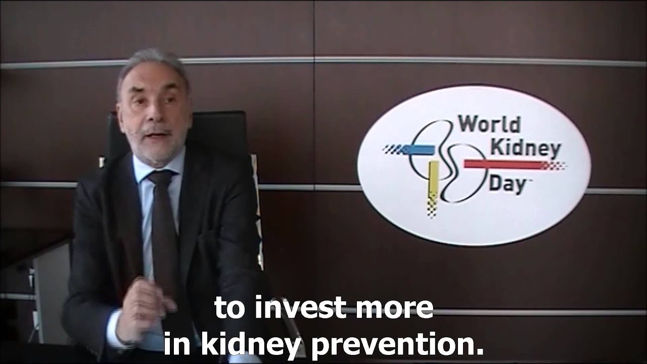 Giuseppe Remuzzi (ISN President) - Message on World Kidney Day