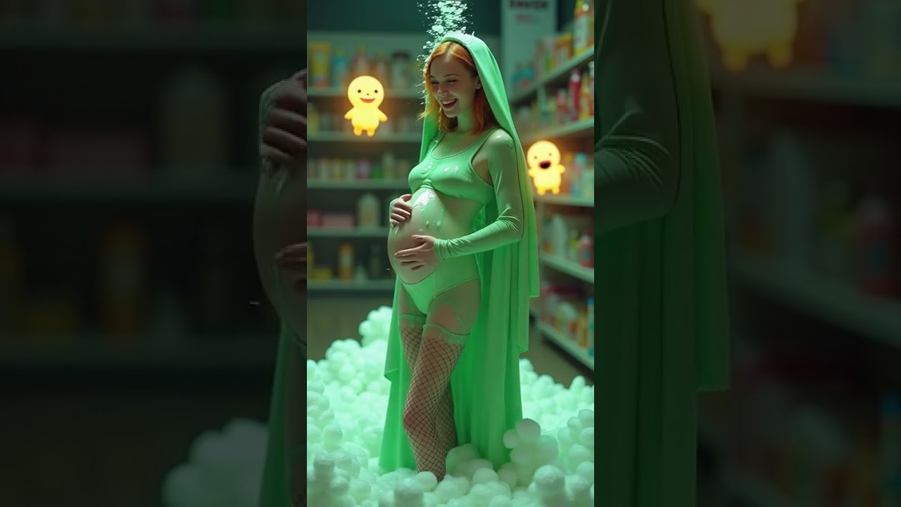 Pregnant Slime Girl Short