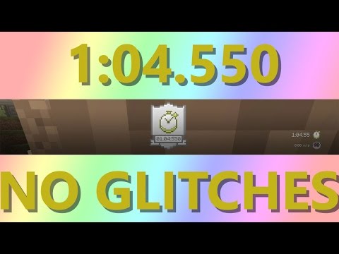 Minecraft Glide - Cavern 1:04 Legit Route (Glitchless)