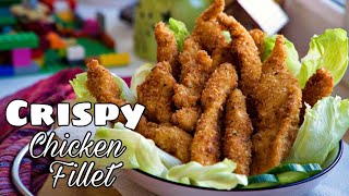 Download lagu Crispy Chicken Fillet | How to Make Crispy Chicken Fillet Using Panko Breadcrumbs | Alguno Diaries mp3