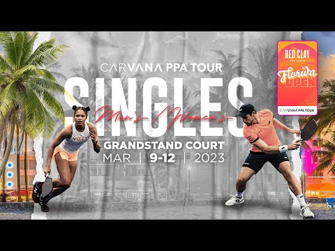 Red Clay Hot Sauce Florida Open (Grandstand Court) - Men’s and Women’s Singles