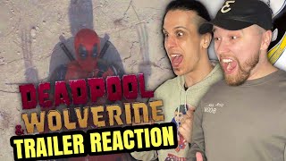 Deadpool & Wolverine Teaser Trailer REACTION (Deadpool 3)