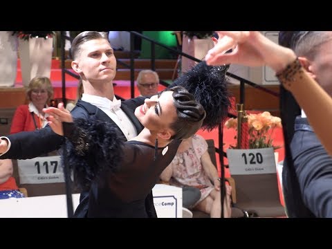 Konstantin Gorodilov - Dominika Bergmannova EST | Slow Foxtrot | WDSF World Open Standard