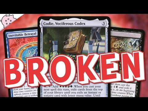 This Is So Broken! | 0 Mana Deck | Codie, Vociferous Codex | Commander | Magic the Gathering