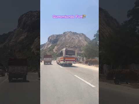 Gurramkonda Fort🧗 #viral #fort #shorts #mountain #vairalupdate