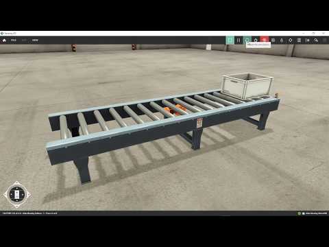 Factory IO Scene -From A to B- using CCW, Allen Bradley Connected Components Workbench