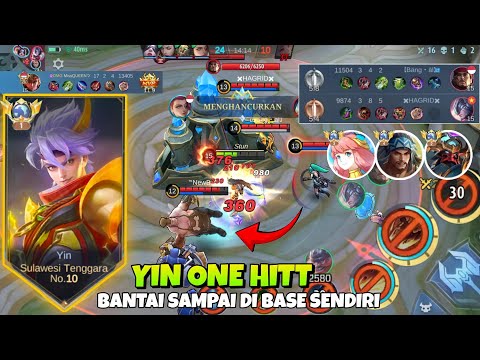 YIN HARAPAN ORTU - YIN HYPER VS ALPHA AND LAPU- LAPU AUTO DAPAT COKLAT - YIN ONE HIT ~ MLBB