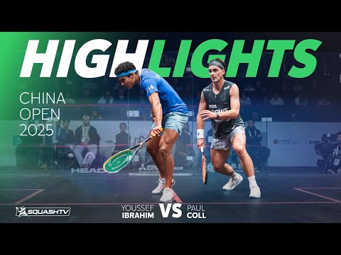 🇪🇬 Ibrahim v Coll 🇳🇿 | China Open 2025 | QUARTER FINAL HIGHLIGHTS