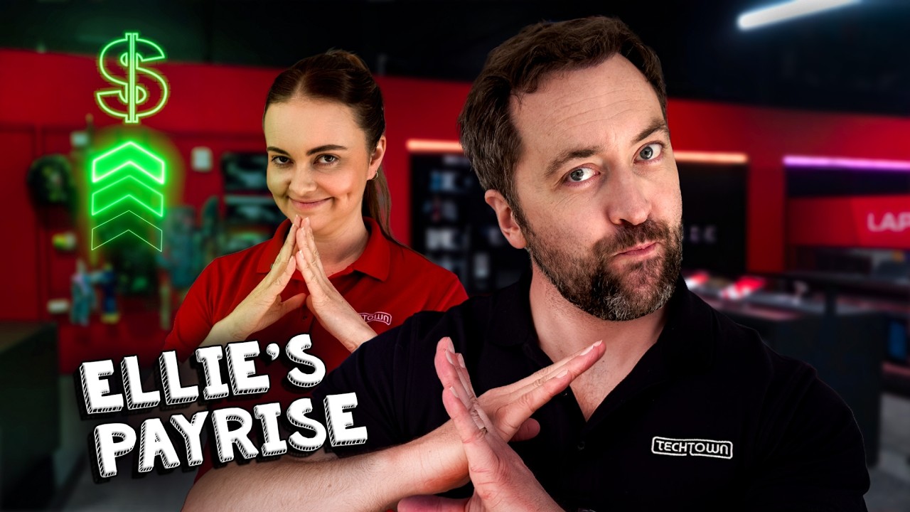 Ellie FINALLY gets a paycut