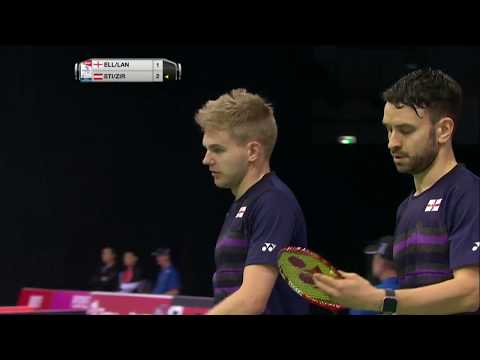 TOTAL BWF World Championships 2017 | Badminton Day 3 M2-MD | Ellis/Lan vs Sti/Zir