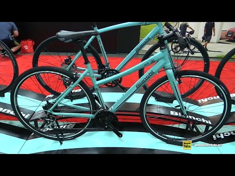 2017 Bianchi C Sport Dama Bianca City Bike - Walkaround - 2016 Interbike Las Vegas
