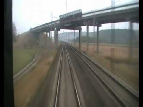 Przejazd w pociągu EIC "Odra" CMK 160km/h