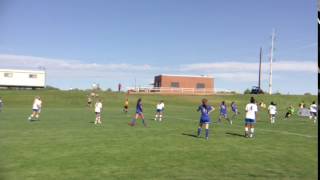 Clear into forward ends badly