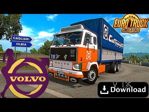 🔛MOD VOLVO F88 BY XBS V 1.4.1 ETS2 1.35🔛Download