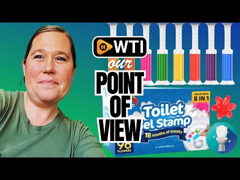 -96 Flowers- Flower Toilet Gel Stamp | Toilet Scent Fresheners (Mix Scent) - WTI product video review