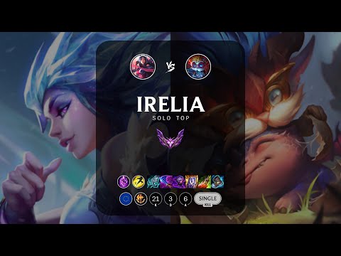 Irelia Top vs Heimerdinger - EUW Master Patch 13.4