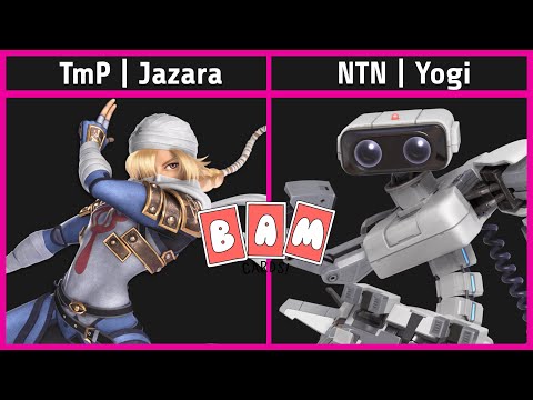 Smash @ BAM Cards 13 - Tmp | Jazara (Sheik) vs. NTN | Yogi (ROB) - SSBU Tournament
