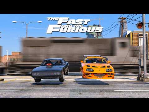 GTA V - Dom vs Brian The Fast And The Furious Final Race