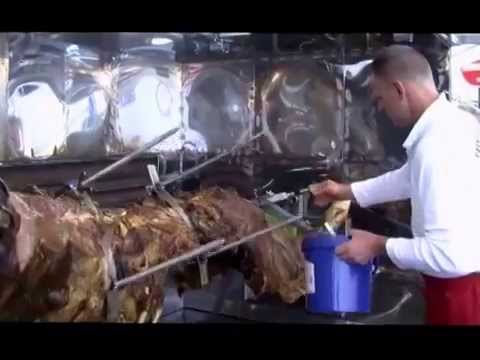 متى تذوقت لحم الجمل المشوي بالعشاء آخر مرة؟ stoveman.nl Preparing a ox for the rotary grill