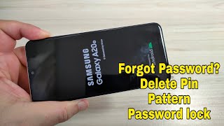 Samsung A20e (SM-A202F). Remove pattern, pin, password lock. Unlock user code.