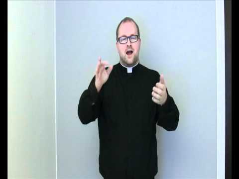 Välsignelsen på svenskt teckenspråk