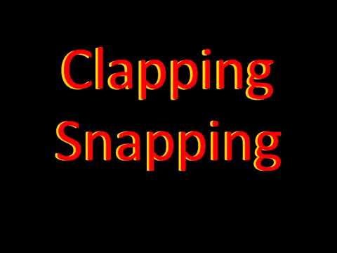 INTENSE Snapping and Clapping Sounds | ASMR