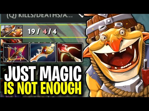 MAGIC IS NOT ENOUGH TECHIES RIGHT CLICK BUILD WITH BALLISTA + DIVINE RAPIER | DOTA 2