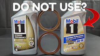 DO NOT USE High Mileage Oil?