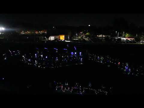 2018 NKC Band Light show