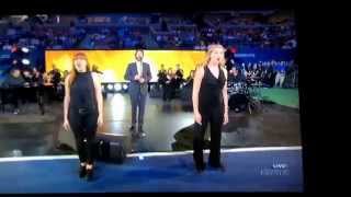 Josh Groban US Open Opening Ceremony 8/31/15