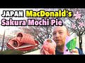 Macdonald S Japan Sakura Mochi Pie Shrimp Burger 2022 Spring New Menu 桜もちパイ