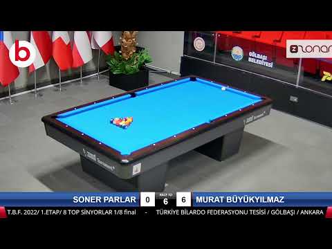 SONER PARLAR & MURAT BÜYÜKYILMAZ Bilardo Maçı - 