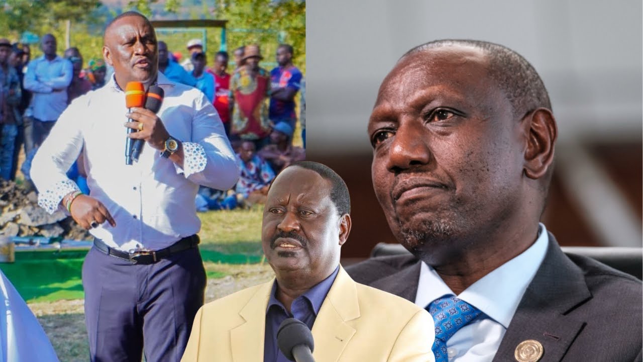 "RAILA AKIANGUKA AU UTAKUWA NA SHIDA KUBWA SANA" MP STEPHEN MULE WARNS PRESIDENT RUTO