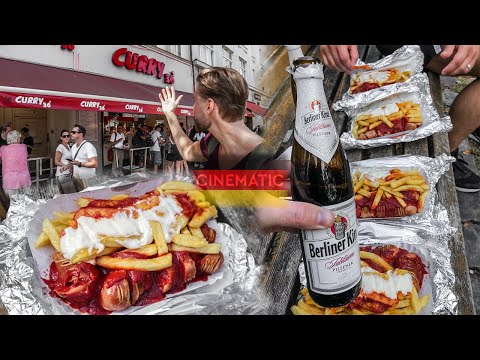 BEST German FOOD - LEGENDARY CURRYWURST at Curry 36 | Berlin