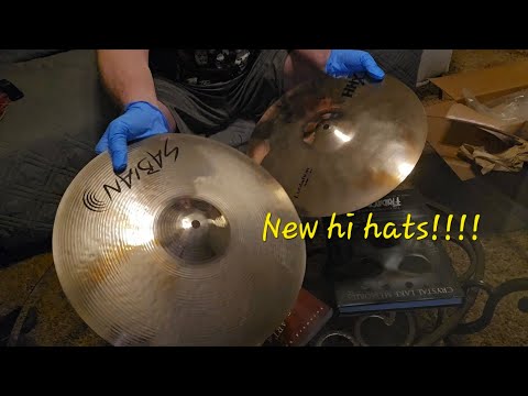 New Sabian HHX Evolution hats! 