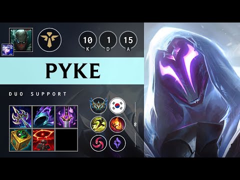 Pyke Support vs Janna - KR Challenger Patch 25.20