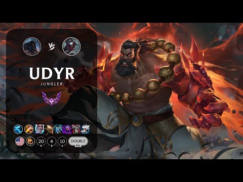 Udyr Jungle vs Kayn - NA Master Patch 14.5