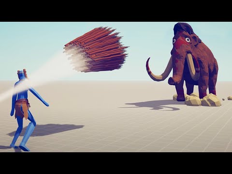 EVERY GOD vs MAMMOTH | Totally Accurate Battle Simulator TABS