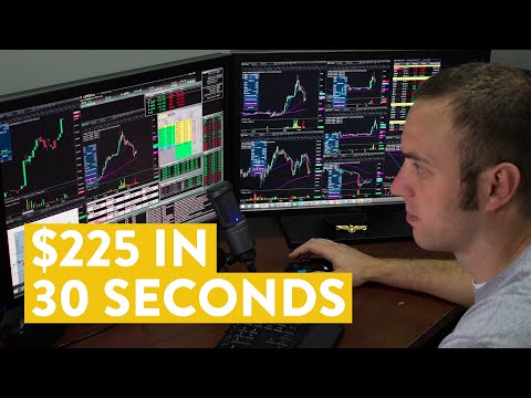 [LIVE] Day Trading | How I Made $225 in 30 Seconds