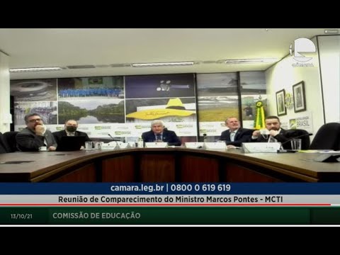 Educação - Presença do ministro Marcos Pontes - 13/10/2021
