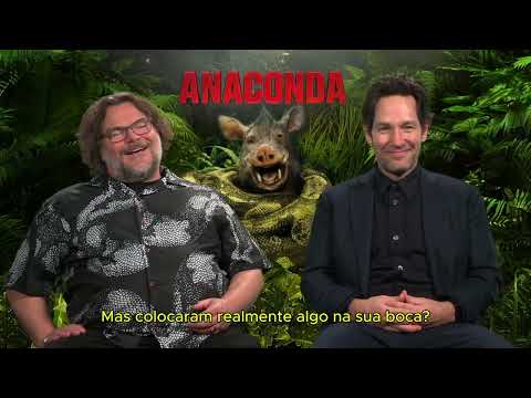 JACK BLACK AND PAUL RUDD (ANACONDA) SHARE PRAISE WITH SELTON MELLO IN AN EXCLUSIVE INTERVIEW!