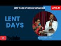 05 03 2026 LENT DAYS DAY 14 JGPS CHURCH Pas T Prasad Rao Garu Vetlapalem JGPS CHURCH