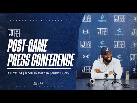 2025 Post-Game Press Conference vs Alabama State | T.C. Taylor, Jacobian Morgan, & Quincy Ivory