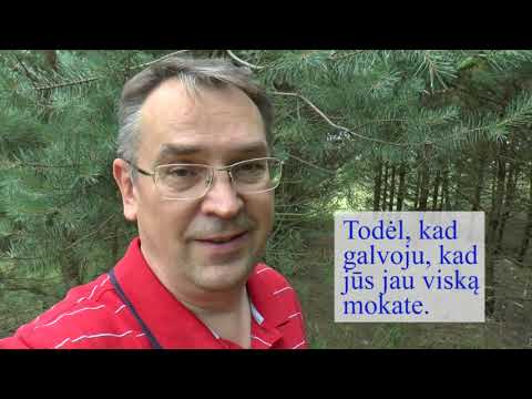 LITHUANIAN LESSON 160 - I AM STILL HERE - AŠ ESU