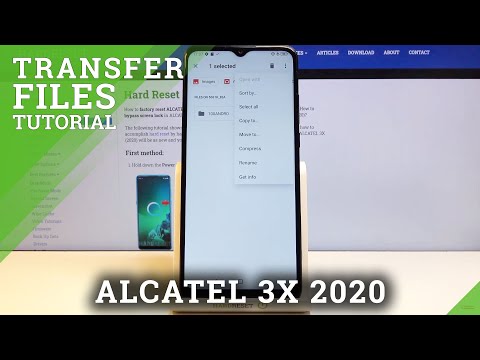 How to Transfer Files in Alcatel 3X 2020 – Move Data / Relocate Files