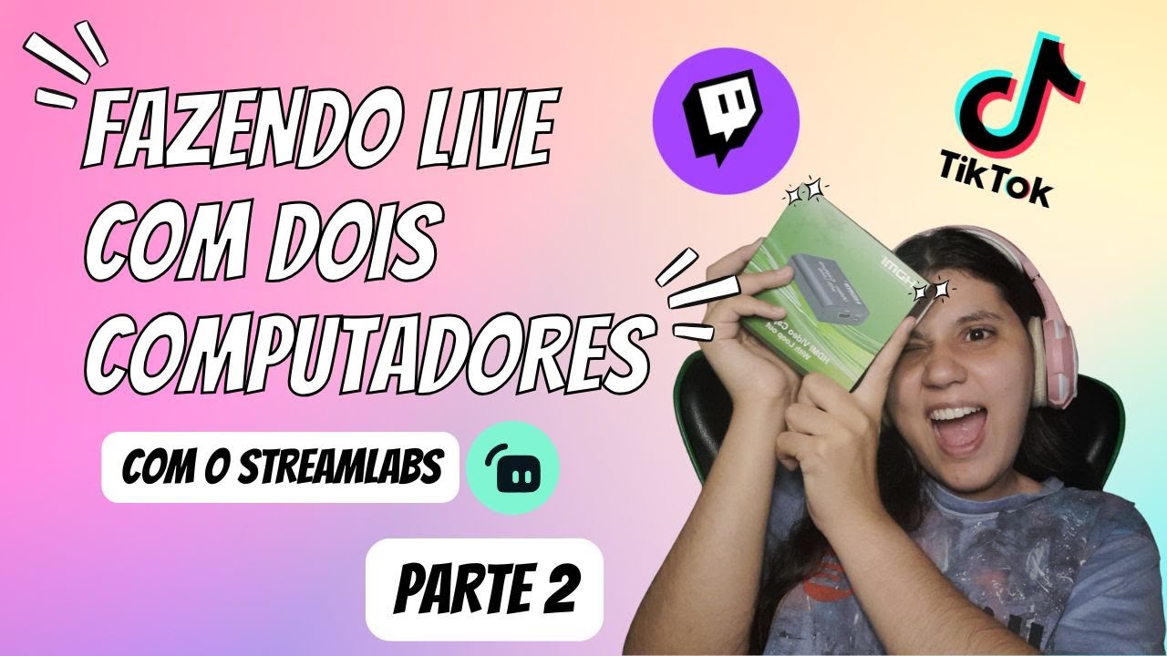 Fazendo Live com Dois PCs - Parte 2 | Dicas e Configuração Completa!