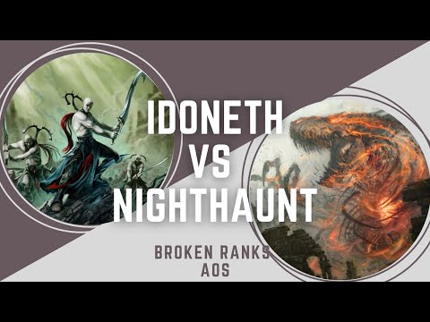 Idoneth Deepkin vs Nighthaunt - Warhammer: Age of Sigmar Battle Report [Broken Ranks]