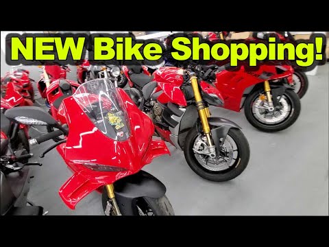 NEW Motorcycle Shopping For My DREAM Bike | Ducati Cleveland