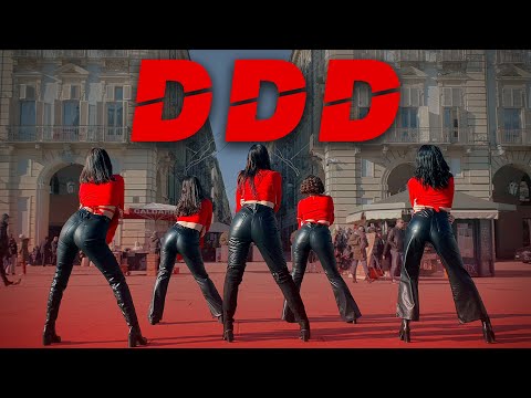 [KPOP IN PUBLIC | ONE TAKE] EXID (이엑스아이디) - DDD (덜덜덜) Dance Cover by UNCODED CREW from Italy