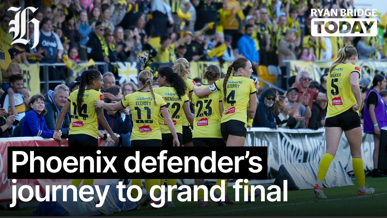 Phoenix defender's remarkable journey to A-League grand final | Ryan Bridge TODAY